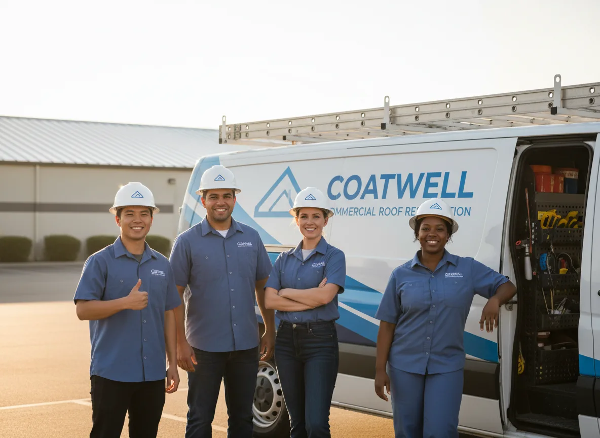 Commercial roof coating company in Milford Center, OH